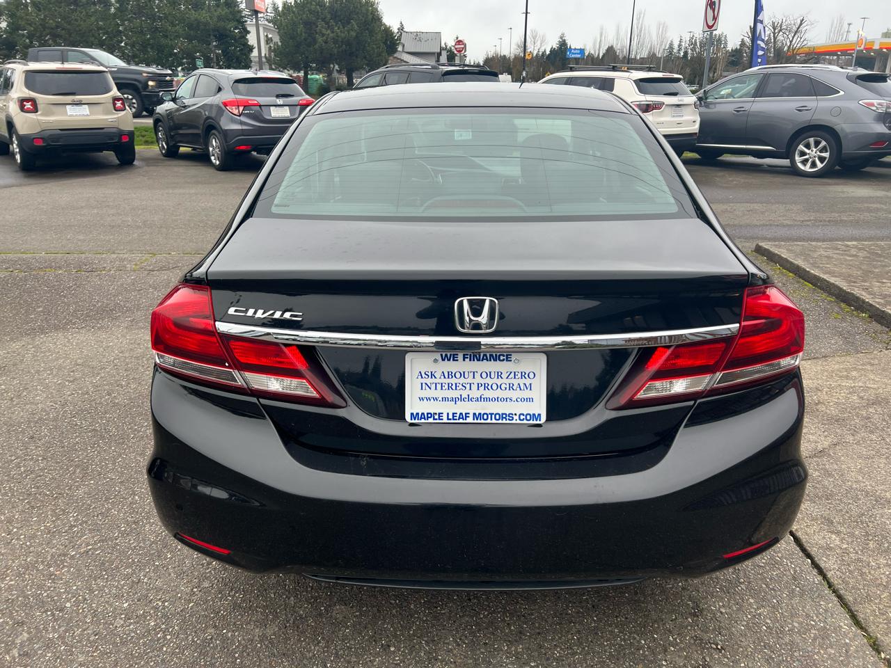 Honda Civic Sedan 4dr CVT EX 2014