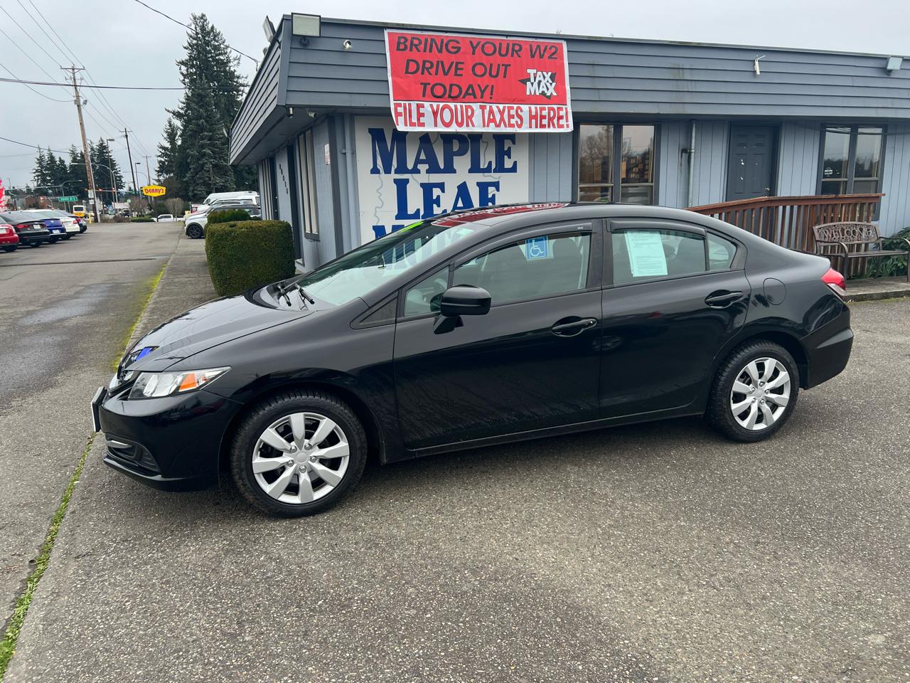 Honda Civic Sedan 4dr CVT EX 2014