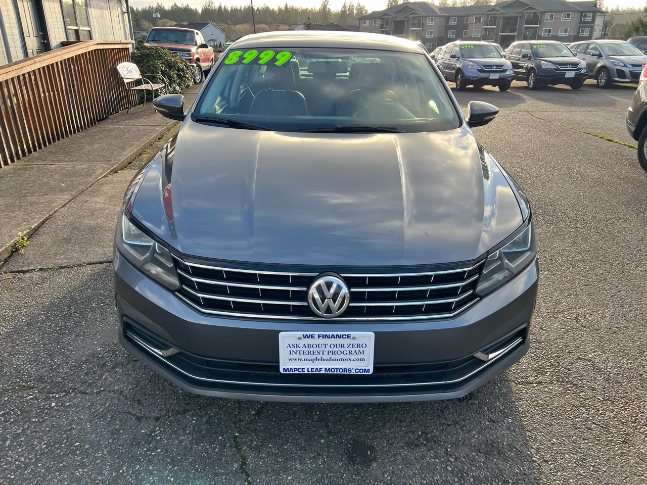 Volkswagen Passat 4dr Sdn 1.8T Auto SE PZEV 2016