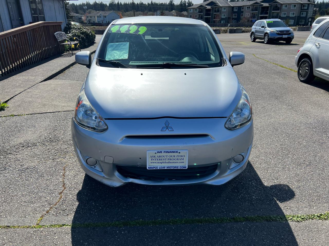 Mitsubishi Mirage 4dr Sdn DE 1.5L Auto 2015