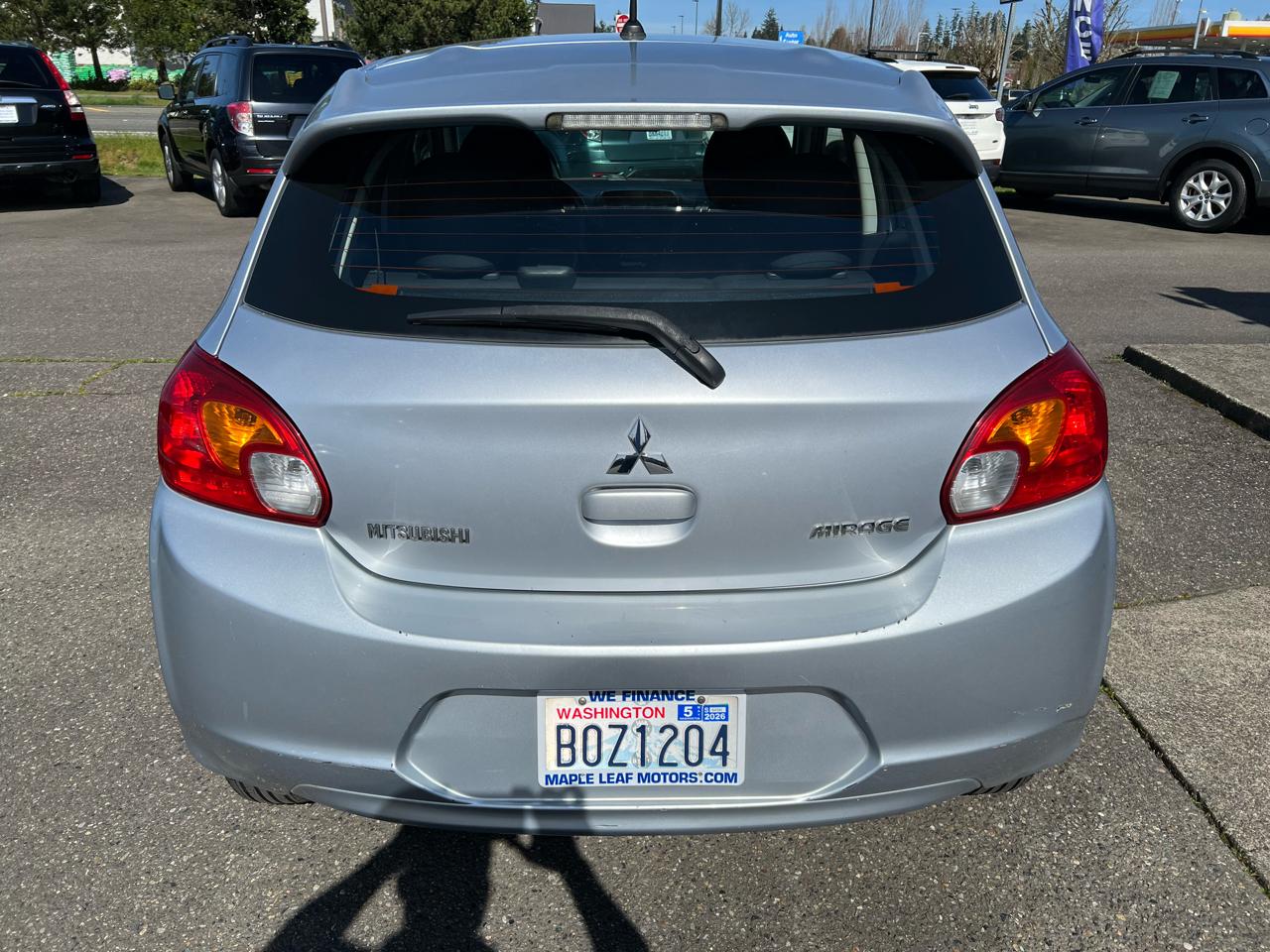 Mitsubishi Mirage 4dr Sdn DE 1.5L Auto 2015