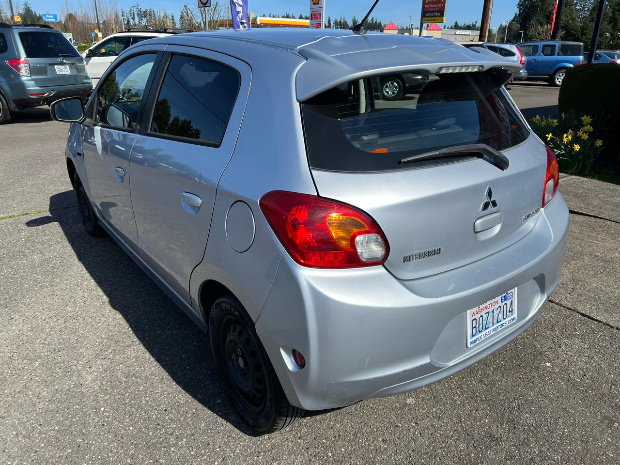 Mitsubishi Mirage 4dr Sdn DE 1.5L Auto 2015