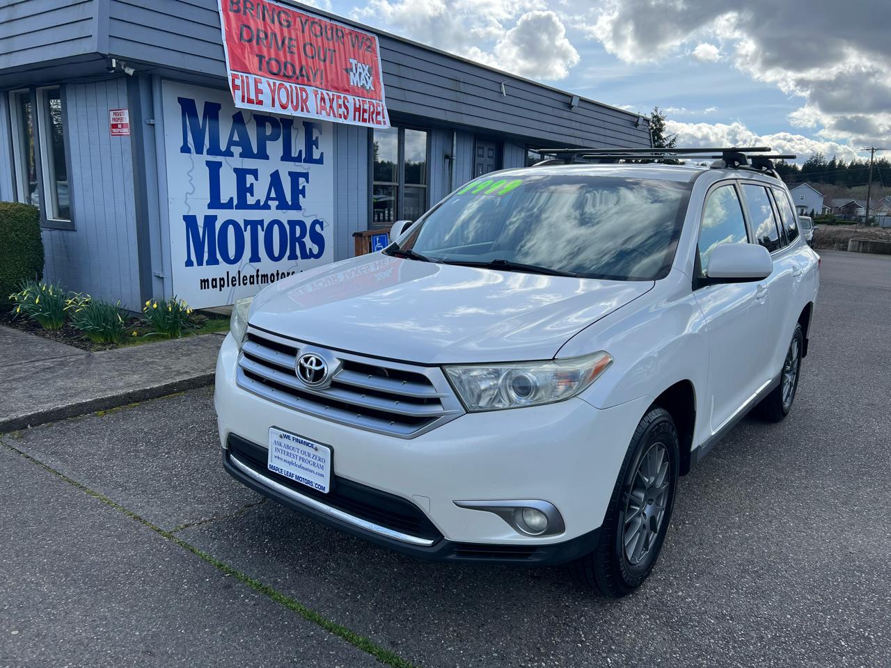 2012 Toyota Highlander 4WD 4dr V6 (Natl)