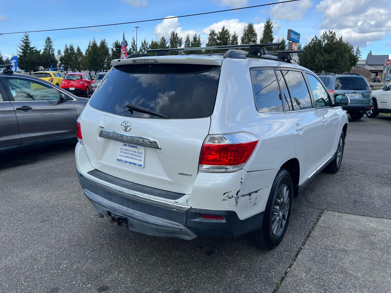 Toyota Highlander 4WD 4dr V6 (Natl) 2012