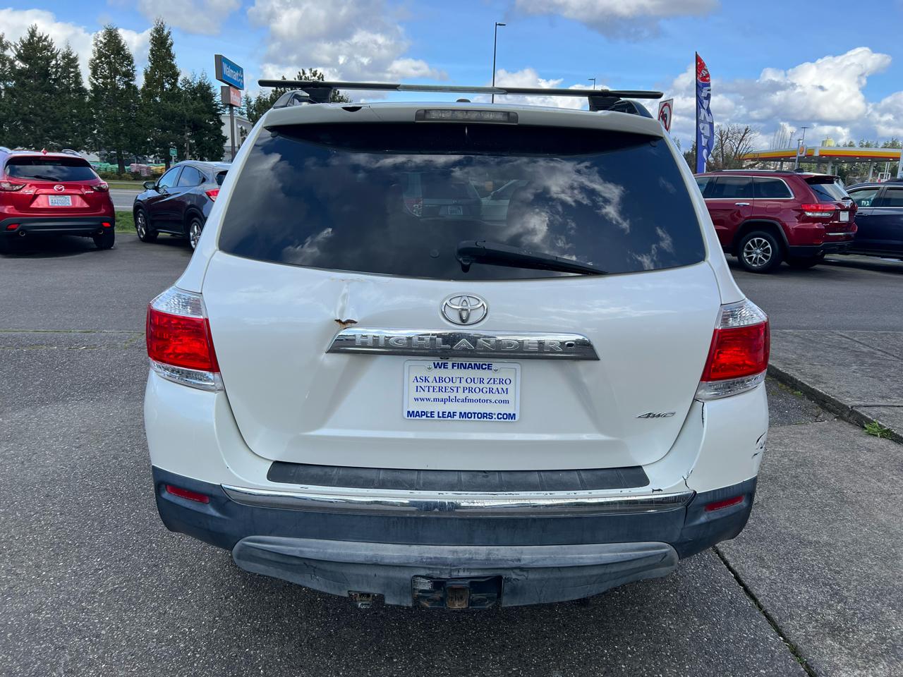 Toyota Highlander 4WD 4dr V6 (Natl) 2012