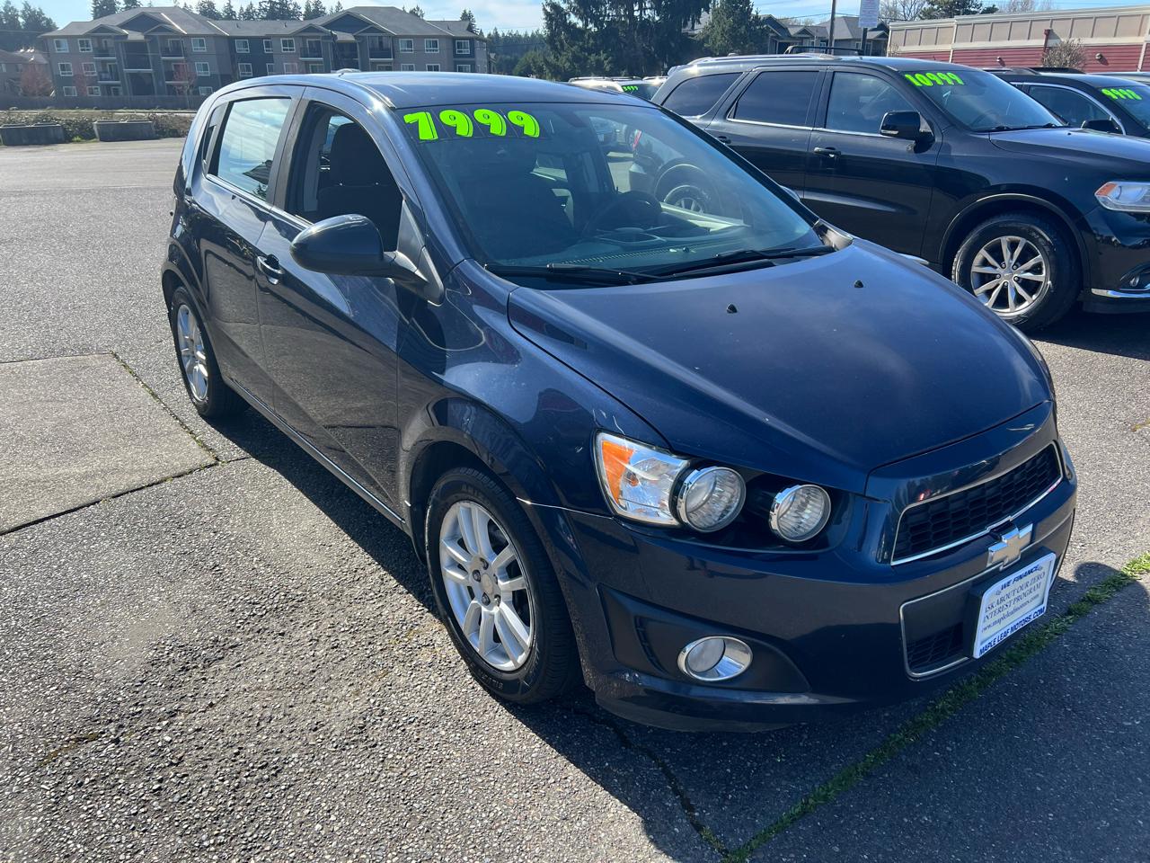 Chevrolet Sonic 5dr HB Auto LT 2015