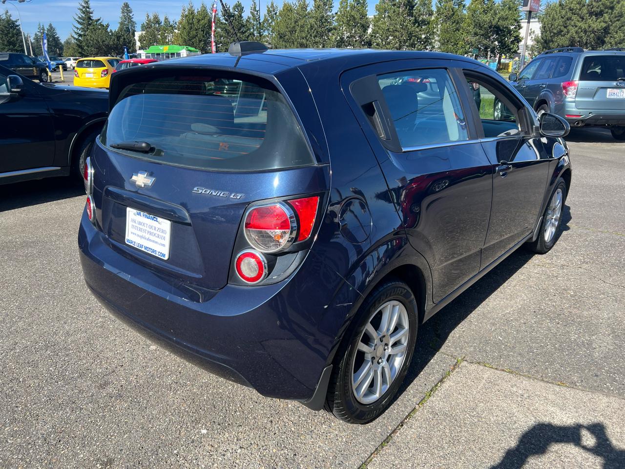 Chevrolet Sonic 5dr HB Auto LT 2015