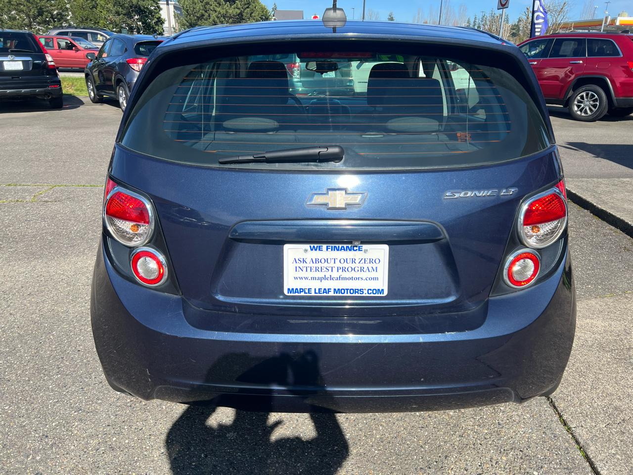 Chevrolet Sonic 5dr HB Auto LT 2015