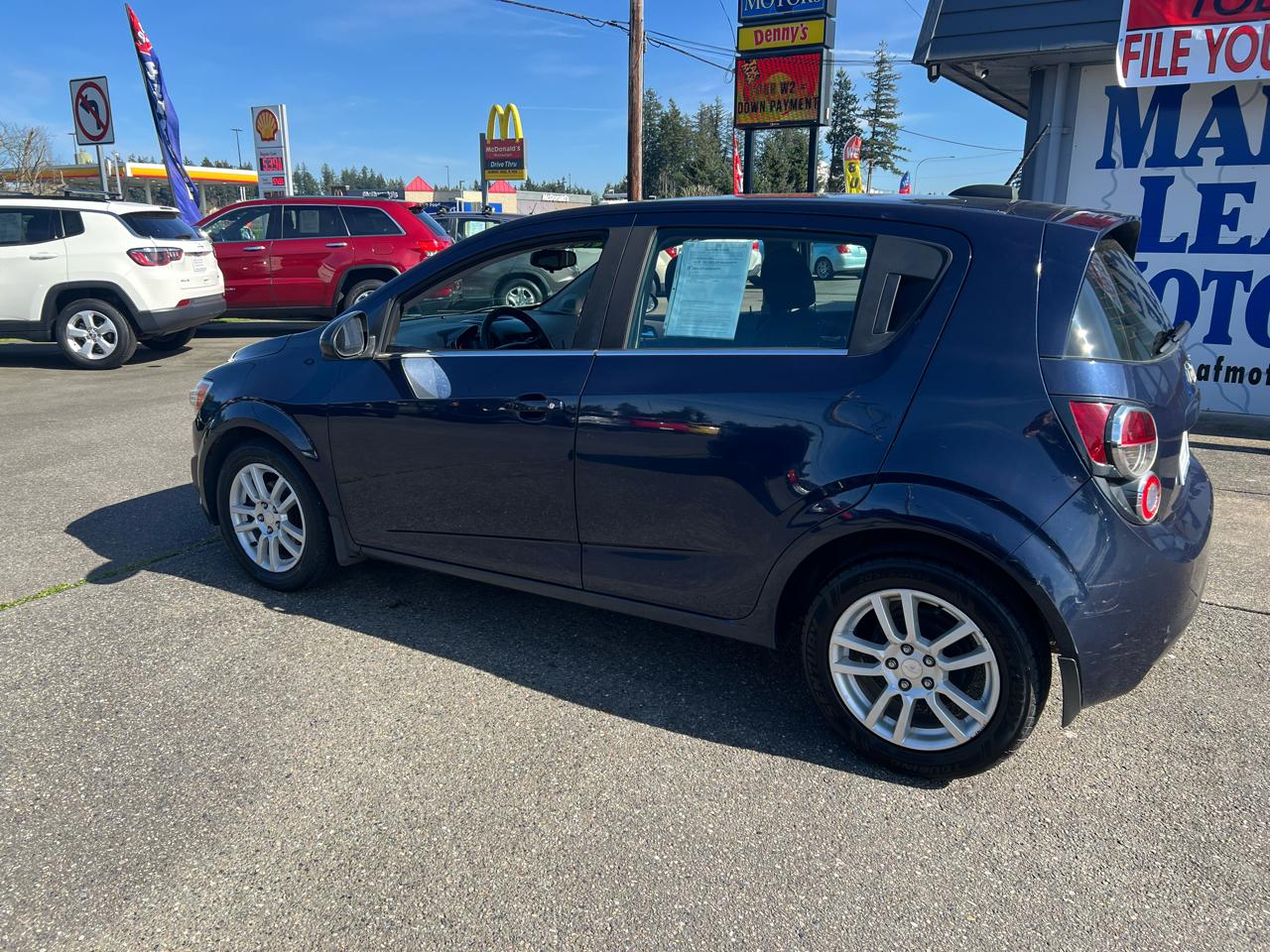 Chevrolet Sonic 5dr HB Auto LT 2015