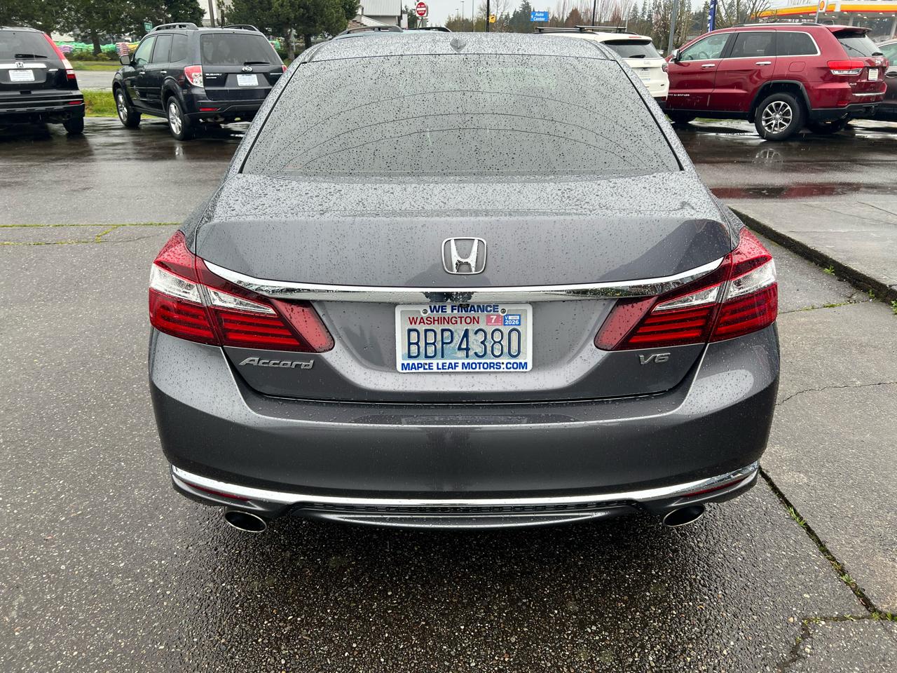 Honda Accord Sedan 4dr V6 Auto EX-L 2016