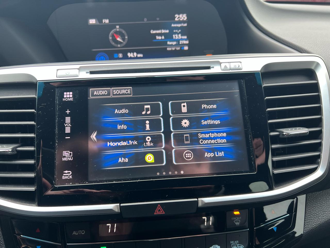 Honda Accord Sedan 4dr V6 Auto EX-L 2016