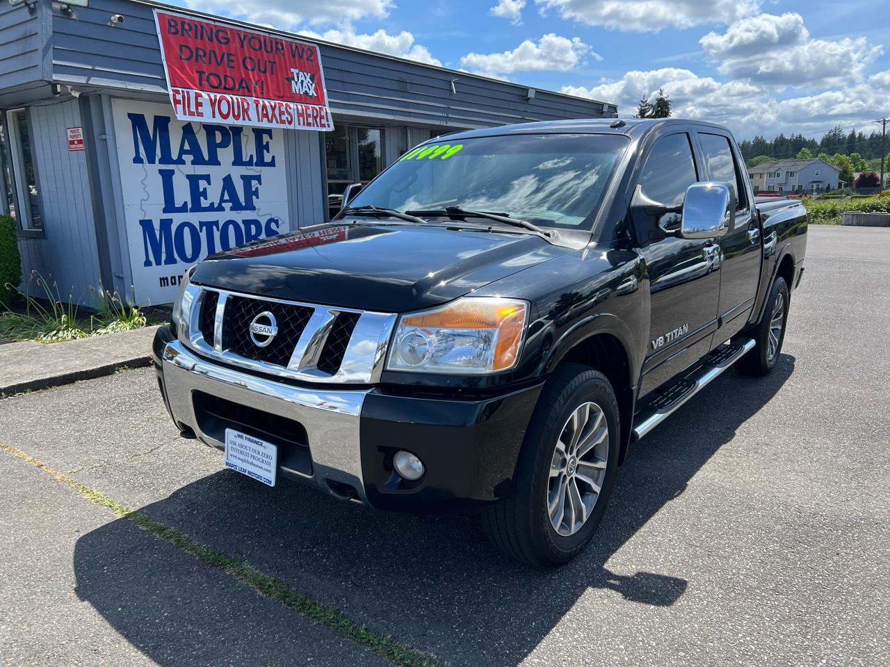 2012 Nissan Titan 4WD Crew Cab SWB SL