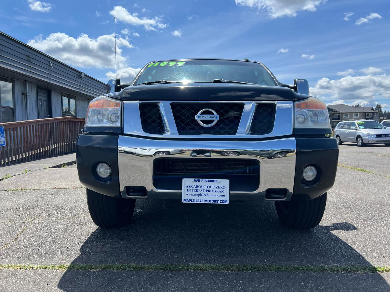 Nissan Titan 4WD Crew Cab SWB SL 2012