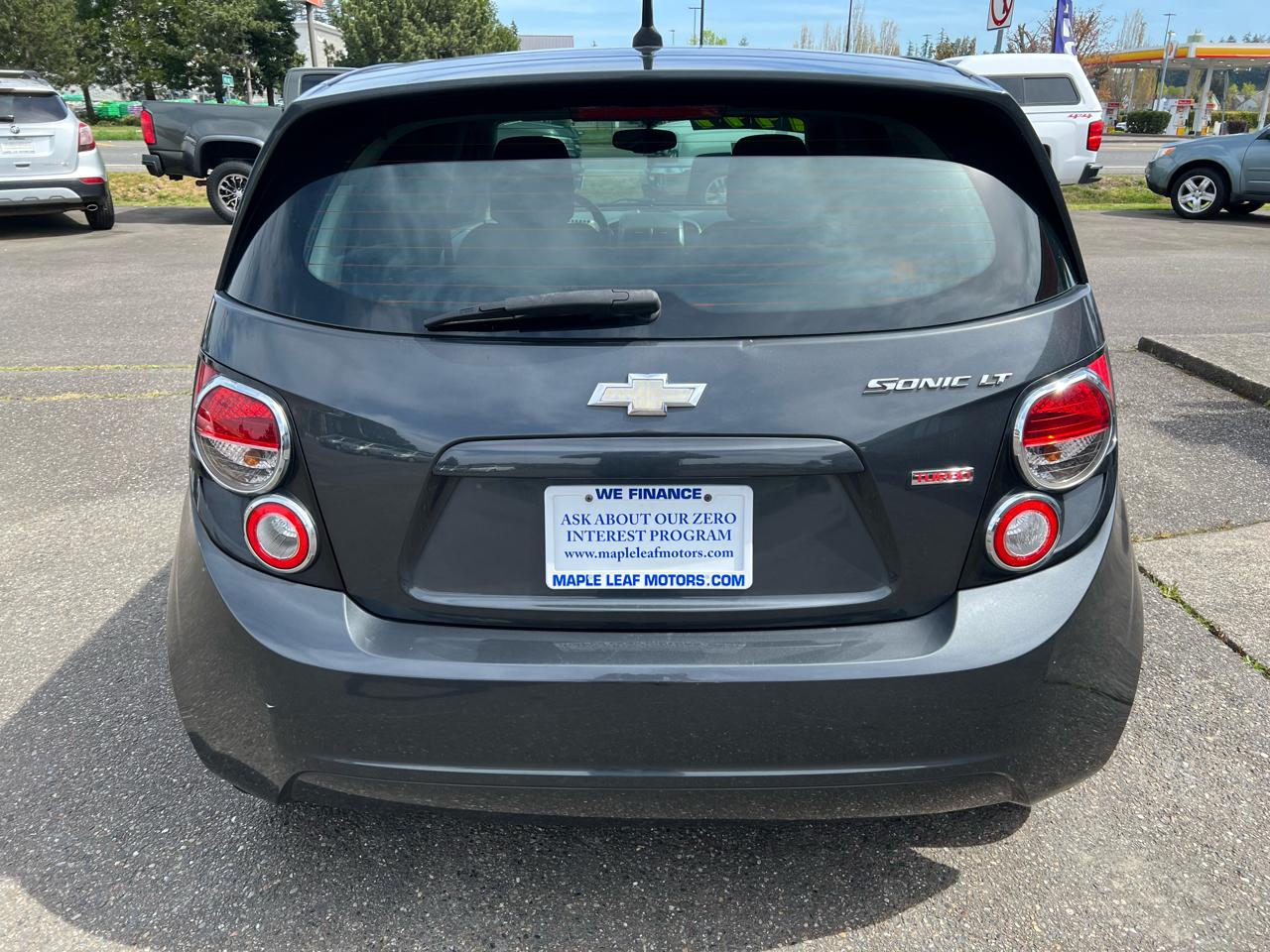 Chevrolet Sonic 5dr HB Auto LT 2014