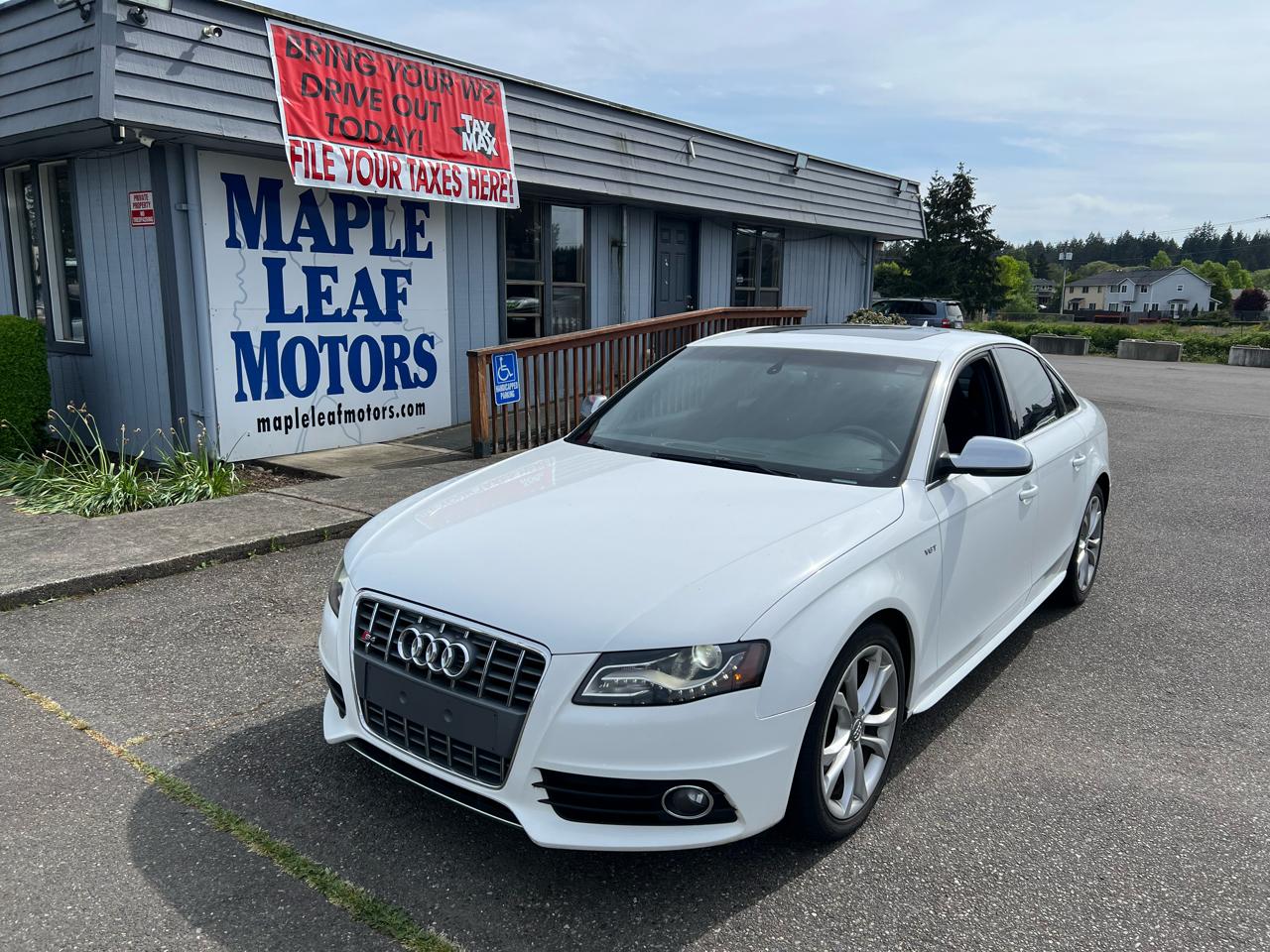 2012 Audi S4 4dr Sdn S Tronic Premium Plus