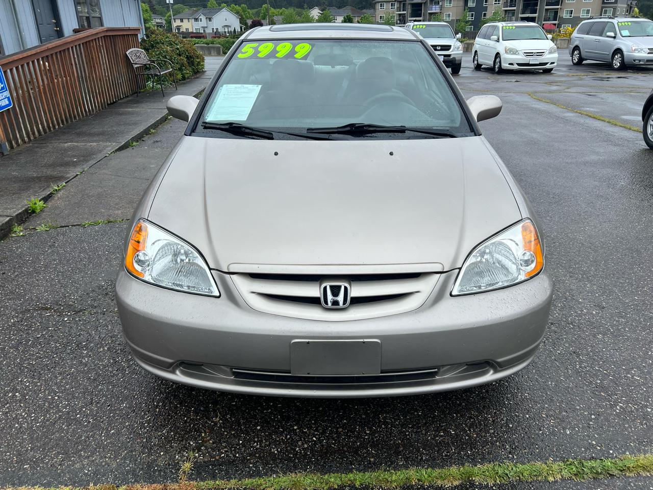 Honda Civic 2dr Cpe EX Auto 2002