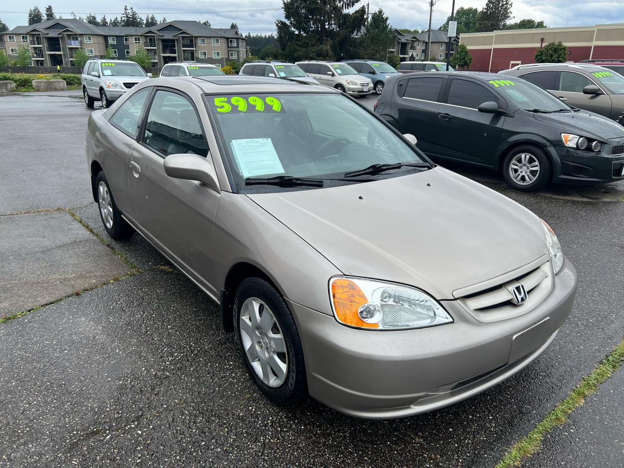 Honda Civic 2dr Cpe EX Auto 2002