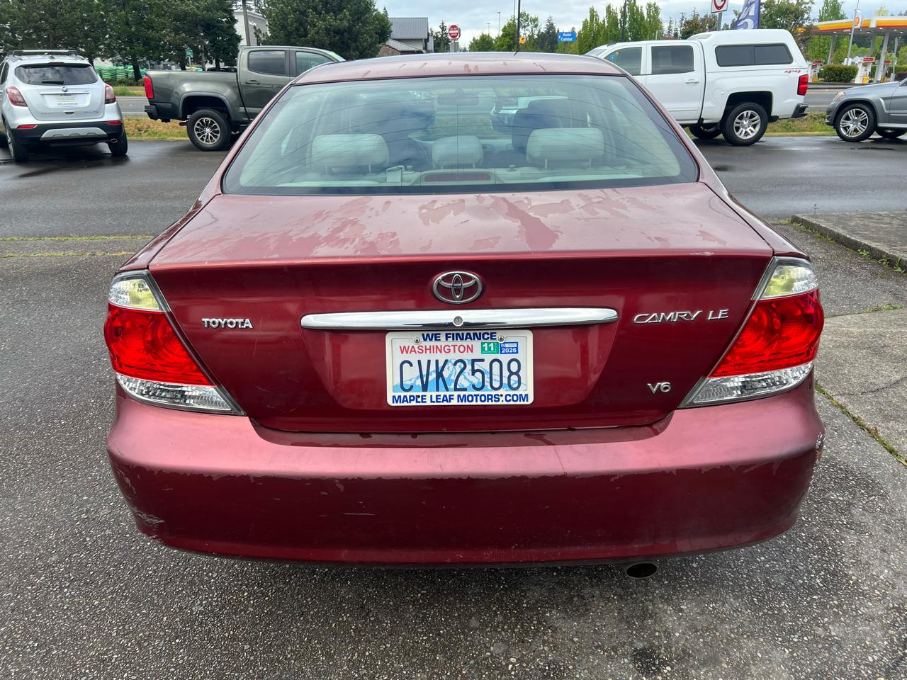 Toyota Camry 4dr Sdn LE V6 Auto (Natl) 2005