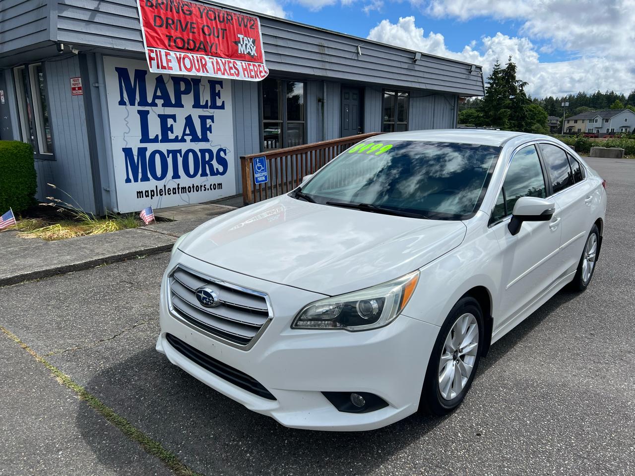 Subaru Legacy 4dr Sdn 2.5i Premium PZEV 2016
