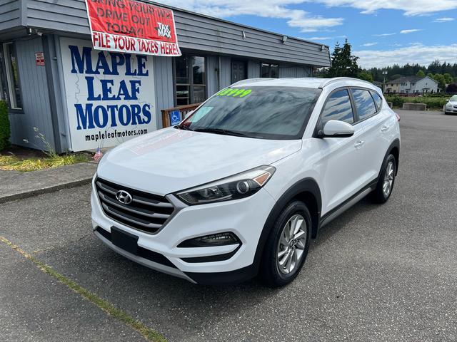 White 2017 Hyundai Tucson 1.6T Eco AWD SUV / Crossover All-Wheel Drive Automatic