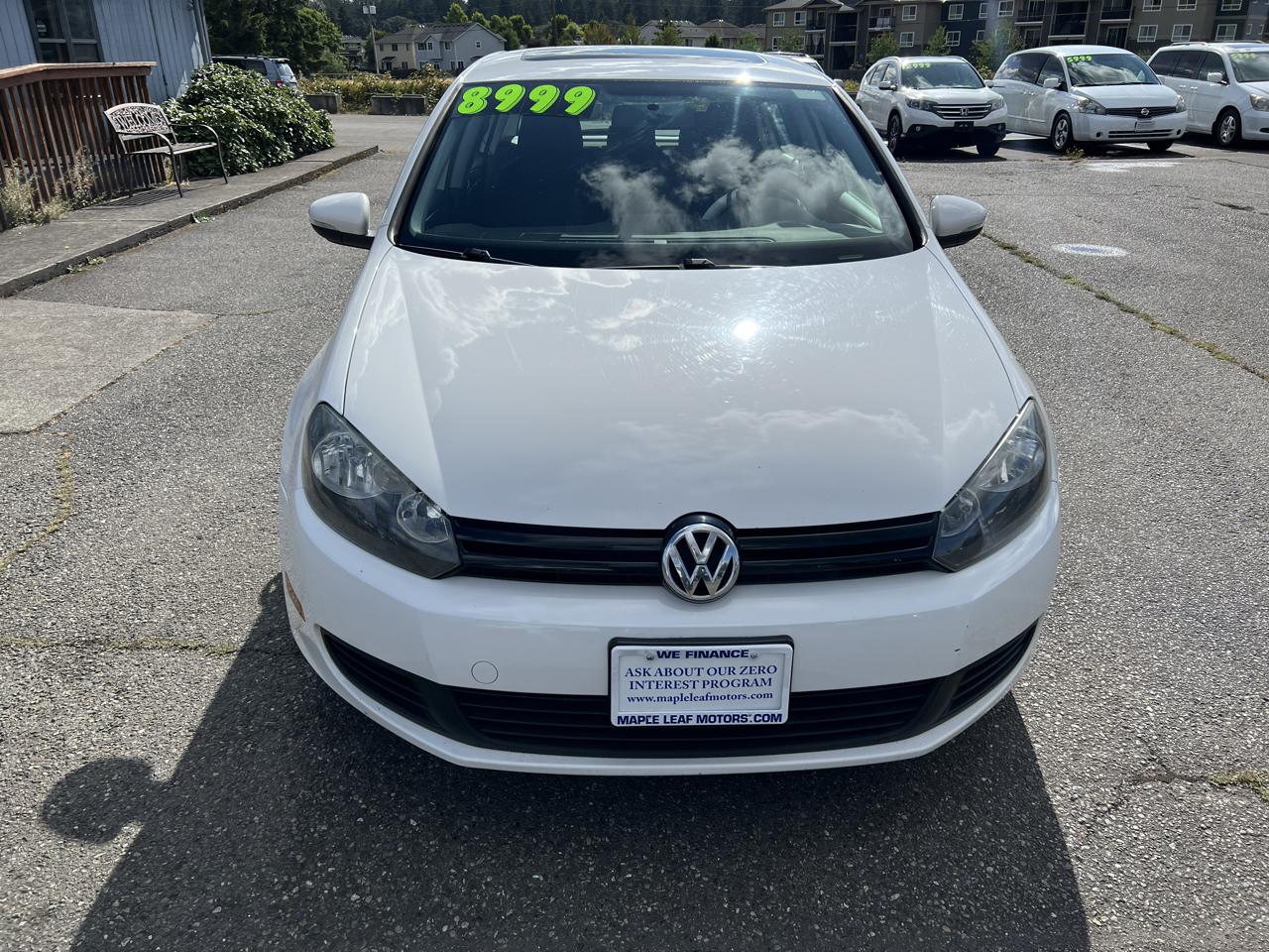 Volkswagen Golf 4dr HB Auto PZEV 2012