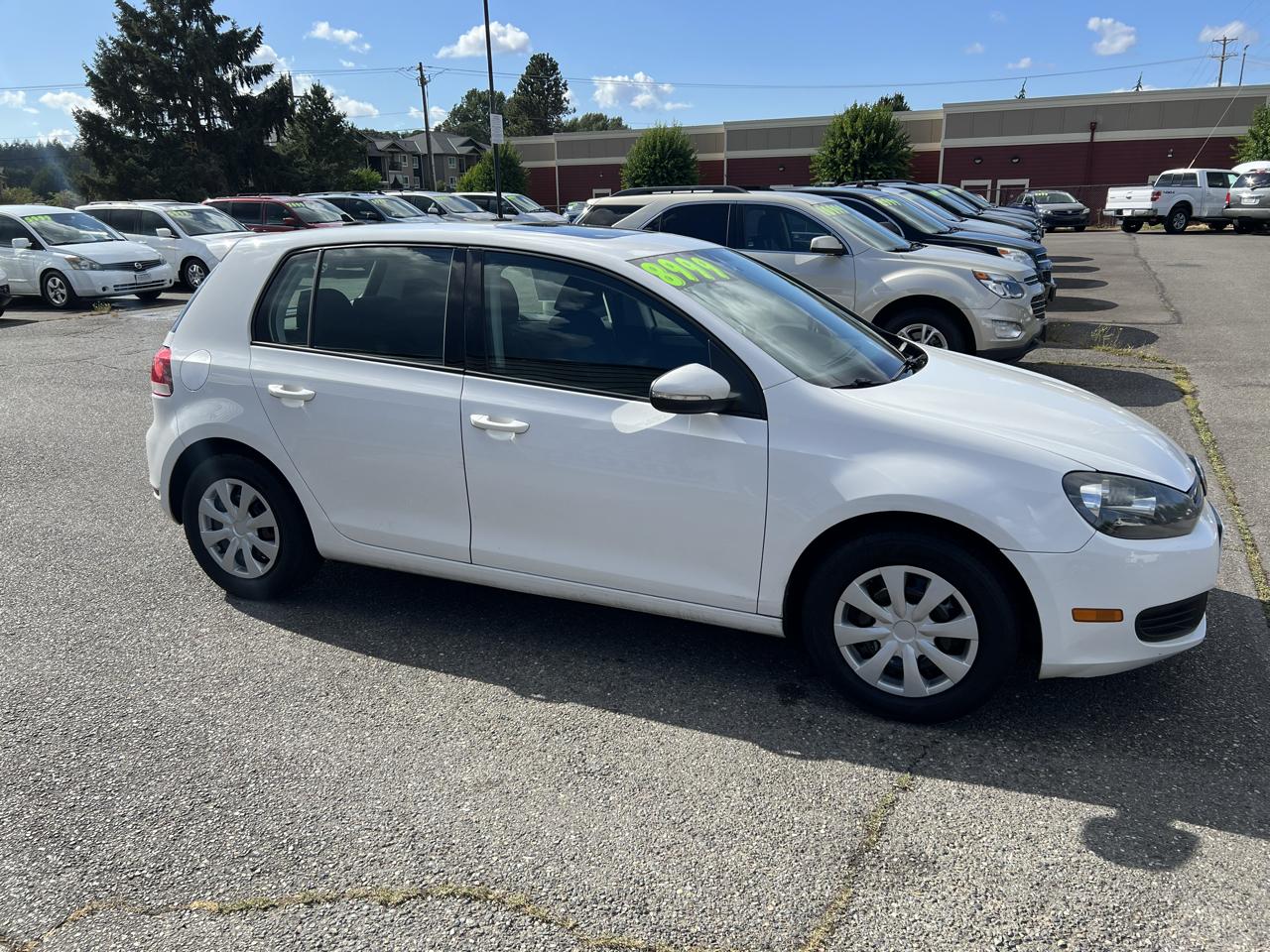 Volkswagen Golf 4dr HB Auto PZEV 2012