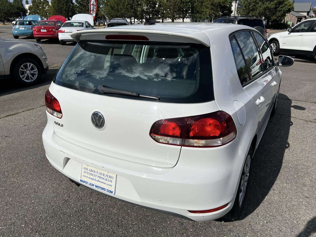Volkswagen Golf 4dr HB Auto PZEV 2012