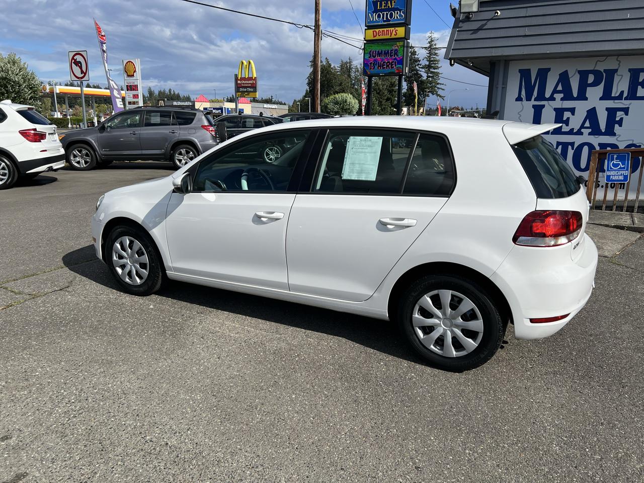 Volkswagen Golf 4dr HB Auto PZEV 2012
