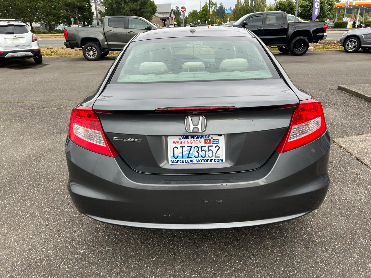 Honda Civic Cpe 2dr Auto EX 2013