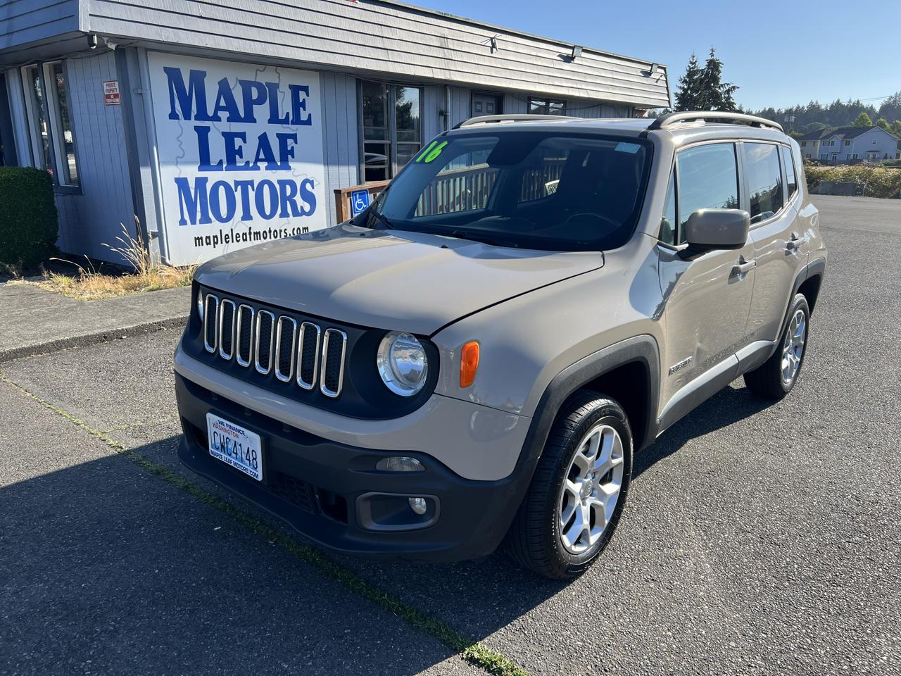 2016 Jeep Renegade 4WD 4dr Latitude