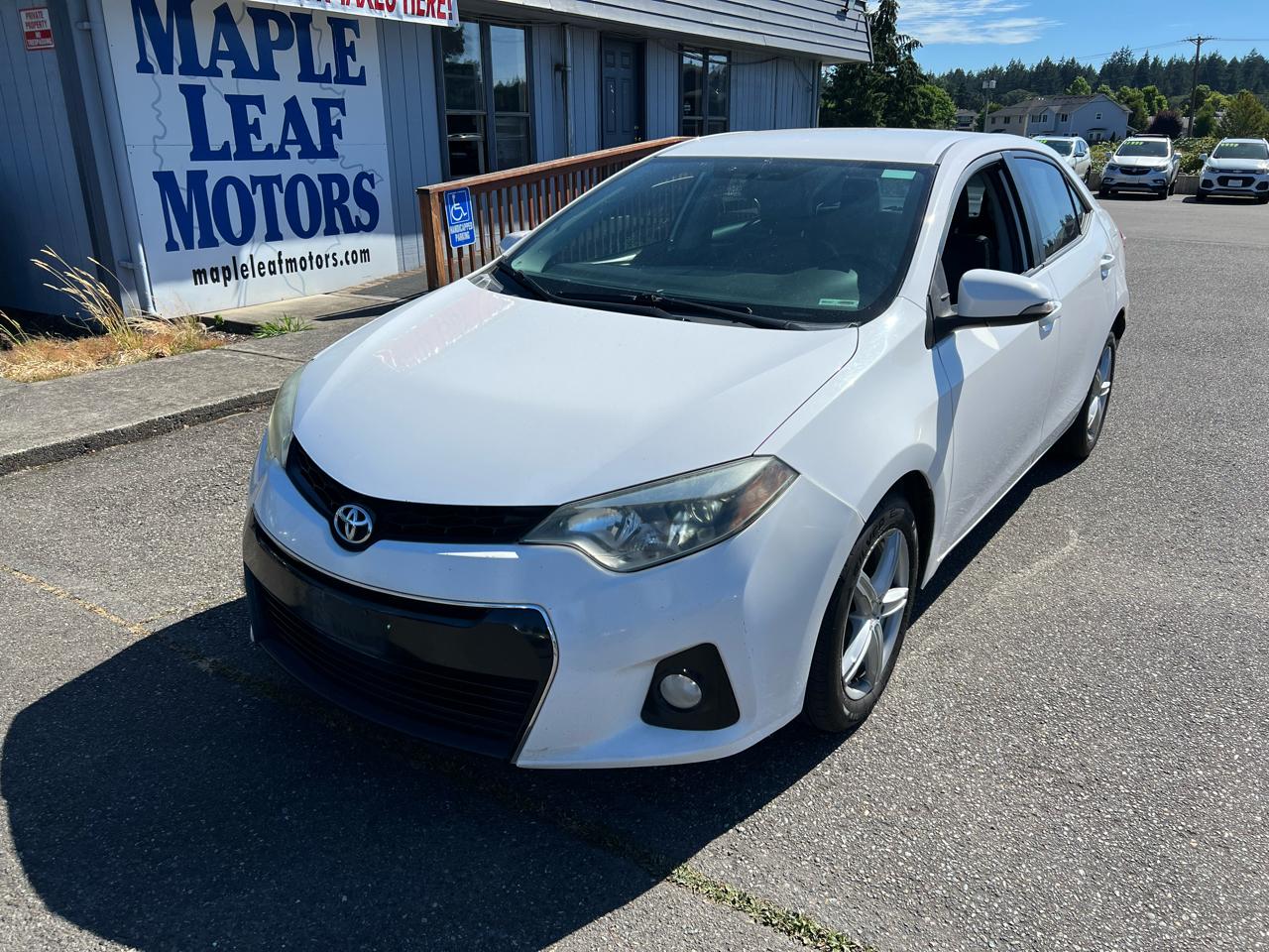 Toyota Corolla 4dr Sdn Auto S (Natl) 2016