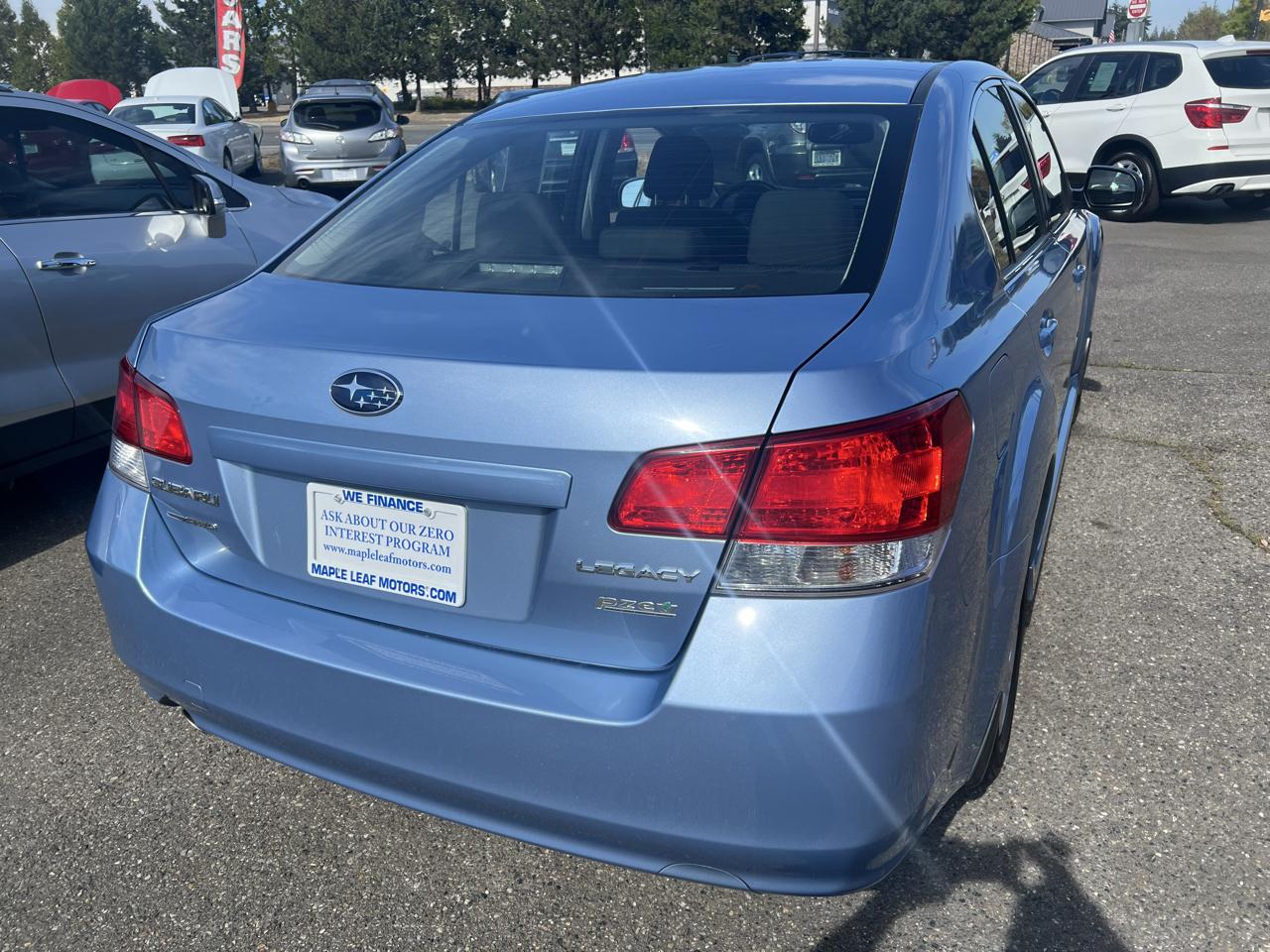 Subaru Legacy 4dr Sdn H4 Auto 2.5i Prem AWP/Pwr Moon 2011