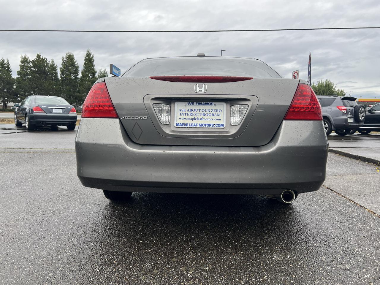 Honda Accord Sdn 4dr I4 MT EX 2007