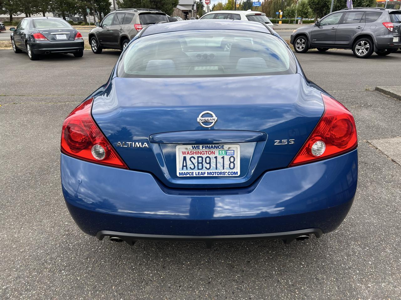 Nissan Altima 2dr Cpe I4 2.5 S 2008
