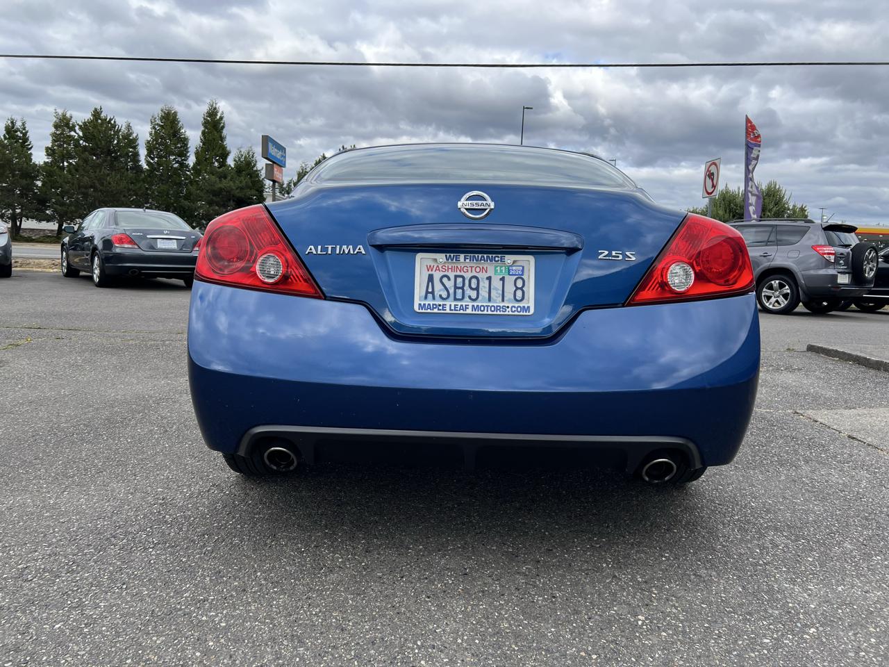 Nissan Altima 2dr Cpe I4 2.5 S 2008