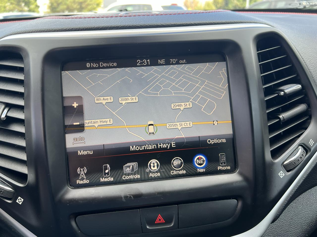 Jeep Cherokee 4WD 4dr Trailhawk 2015