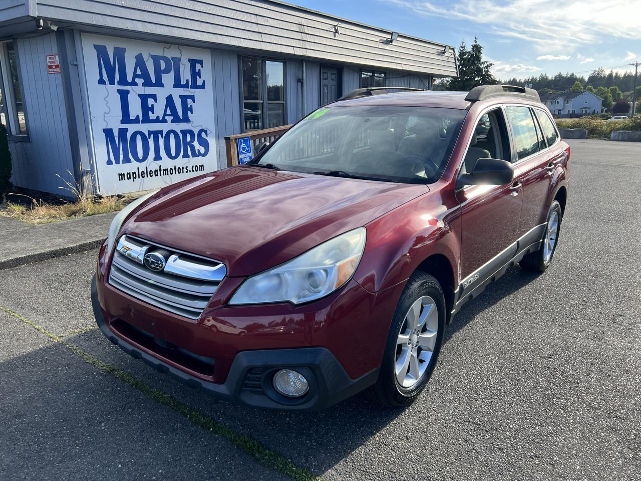 Subaru Outback 4dr Wgn H4 Auto 2.5i 2014