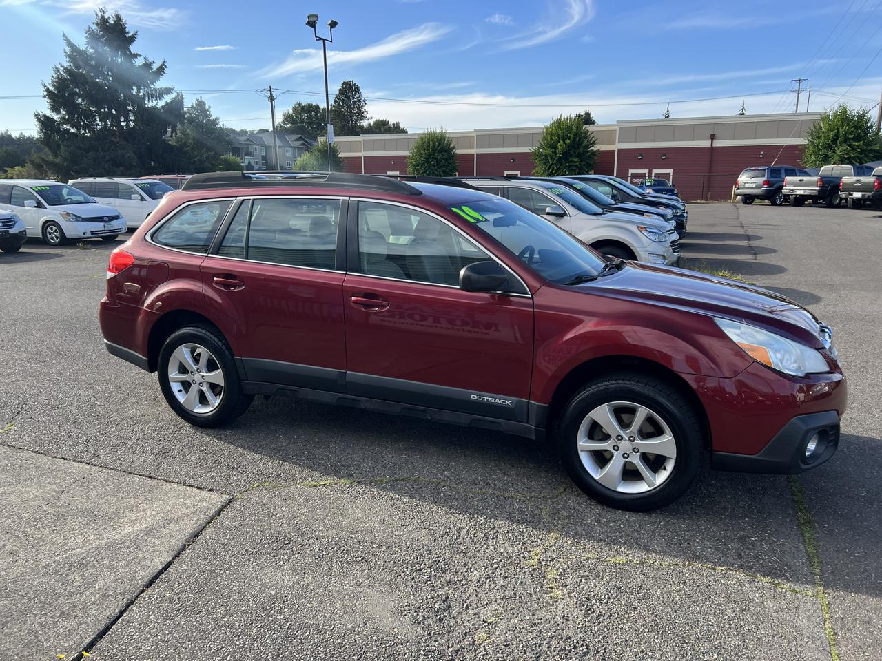Subaru Outback 4dr Wgn H4 Auto 2.5i 2014