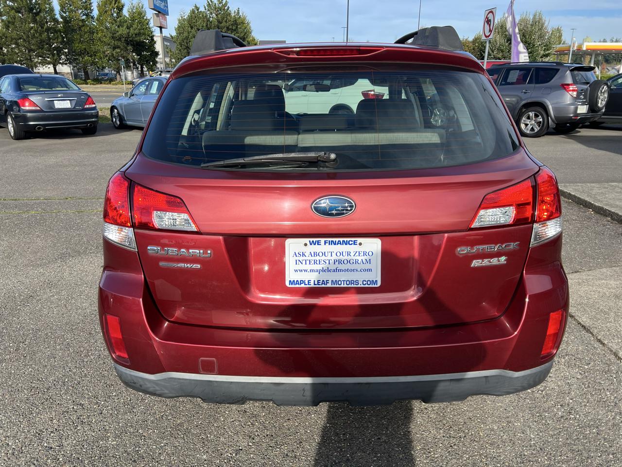 Subaru Outback 4dr Wgn H4 Auto 2.5i 2014