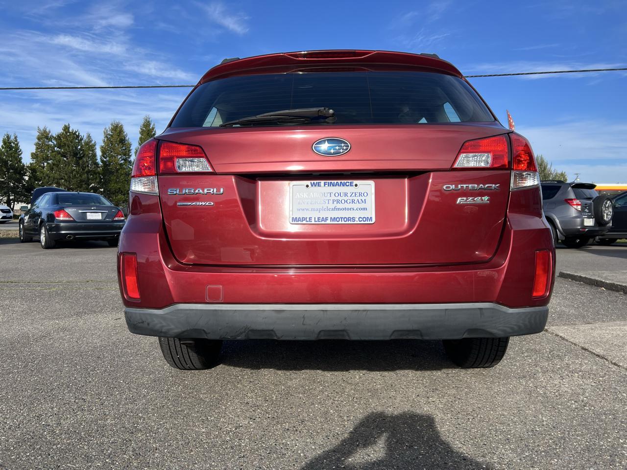 Subaru Outback 4dr Wgn H4 Auto 2.5i 2014