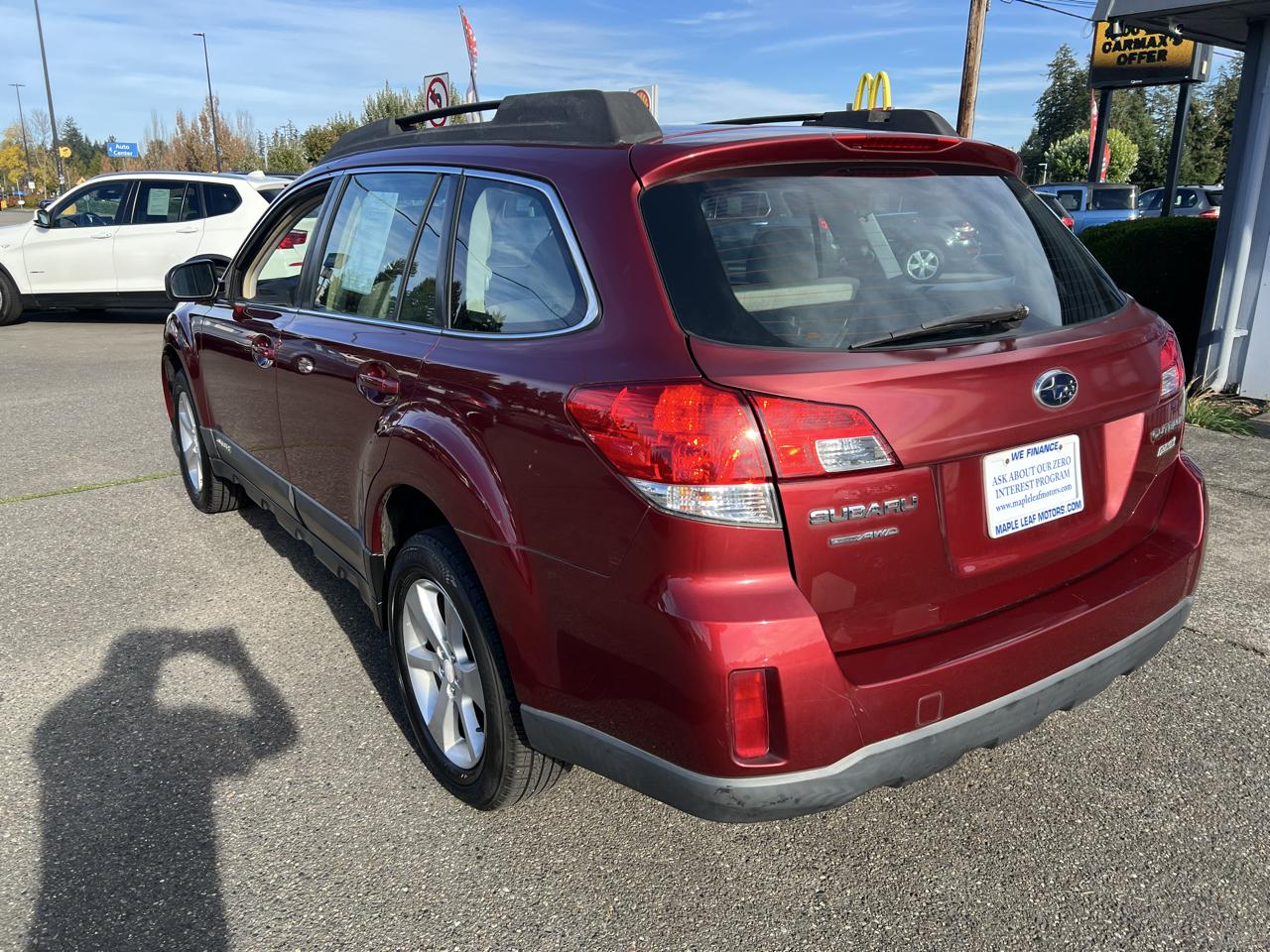 Subaru Outback 4dr Wgn H4 Auto 2.5i 2014