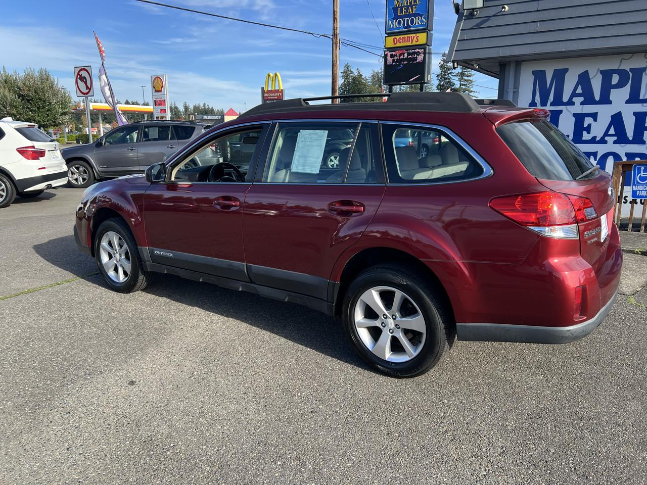 Subaru Outback 4dr Wgn H4 Auto 2.5i 2014