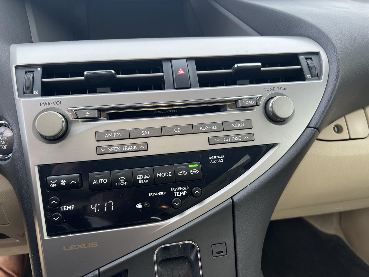 Lexus RX 350 FWD 4dr 2010