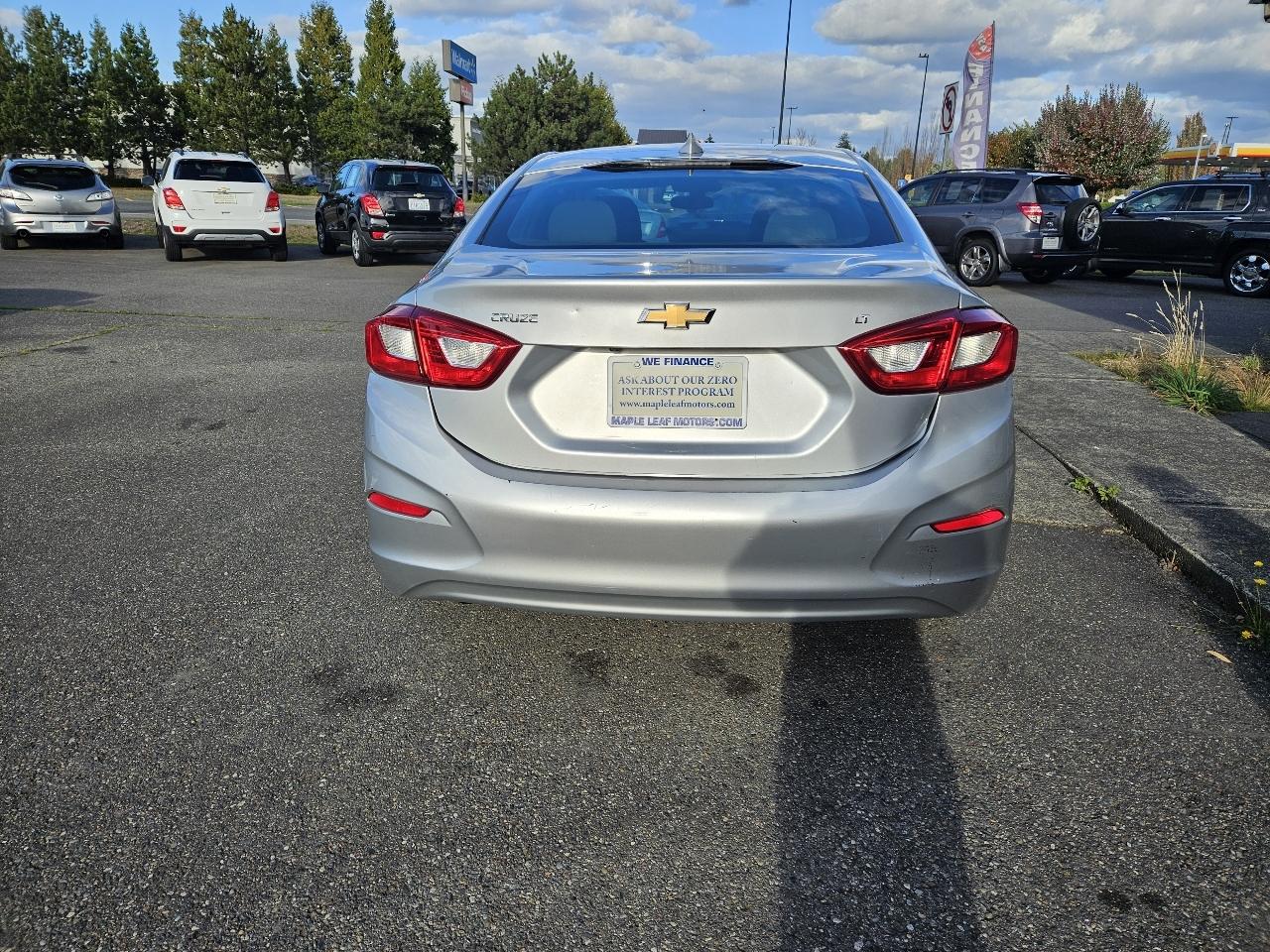 Chevrolet Cruze 4dr Sdn 1.4L LT w/1SD 2018