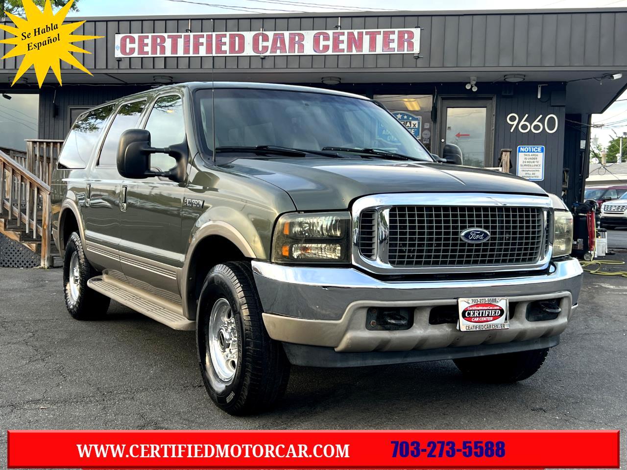 Ford Excursion 137" WB Limited 4WD 2000