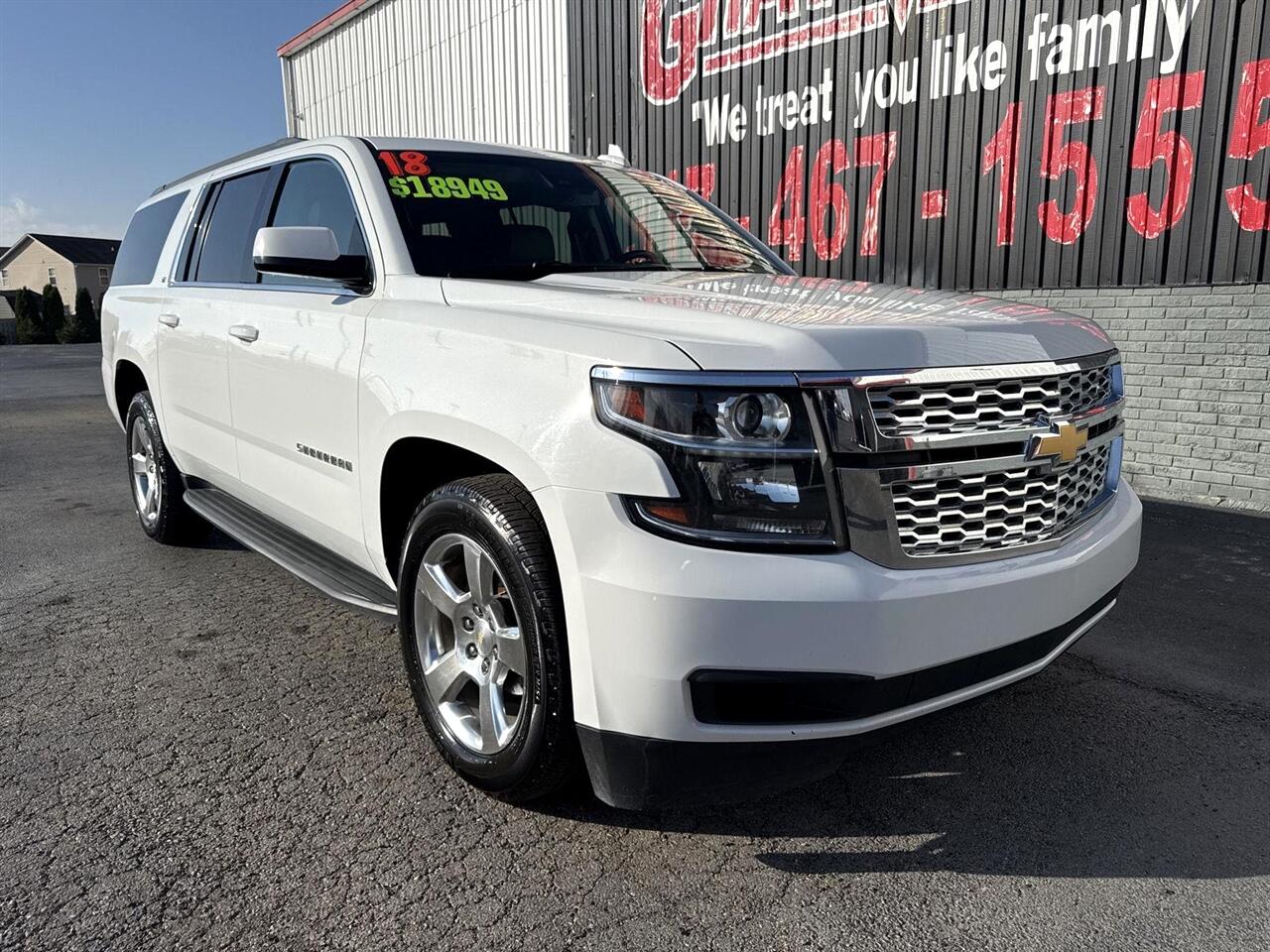 Chevrolet Suburban 4WD 4dr 1500 LT 2018