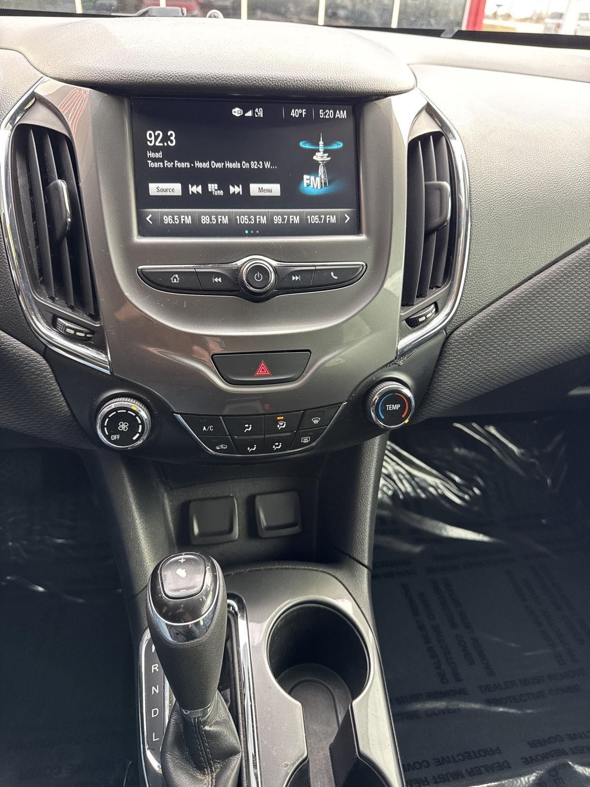 Chevrolet Cruze 4dr Sdn 1.4L LT w/1SD 2018