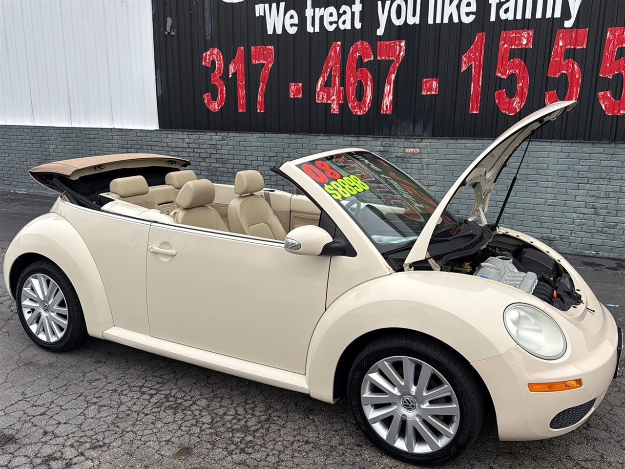Volkswagen New Beetle Convertible 2dr Auto SE PZEV 2008