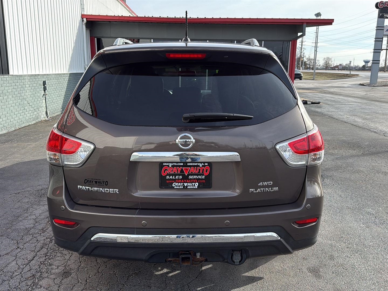 Nissan Pathfinder 4WD 4dr Platinum 2015