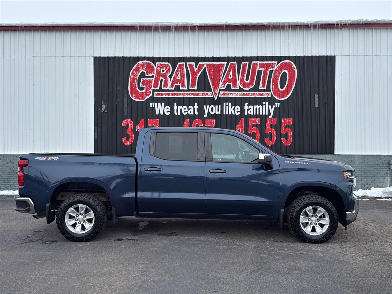 2019 Chevrolet Silverado 1500 4WD Crew Cab 147" LT